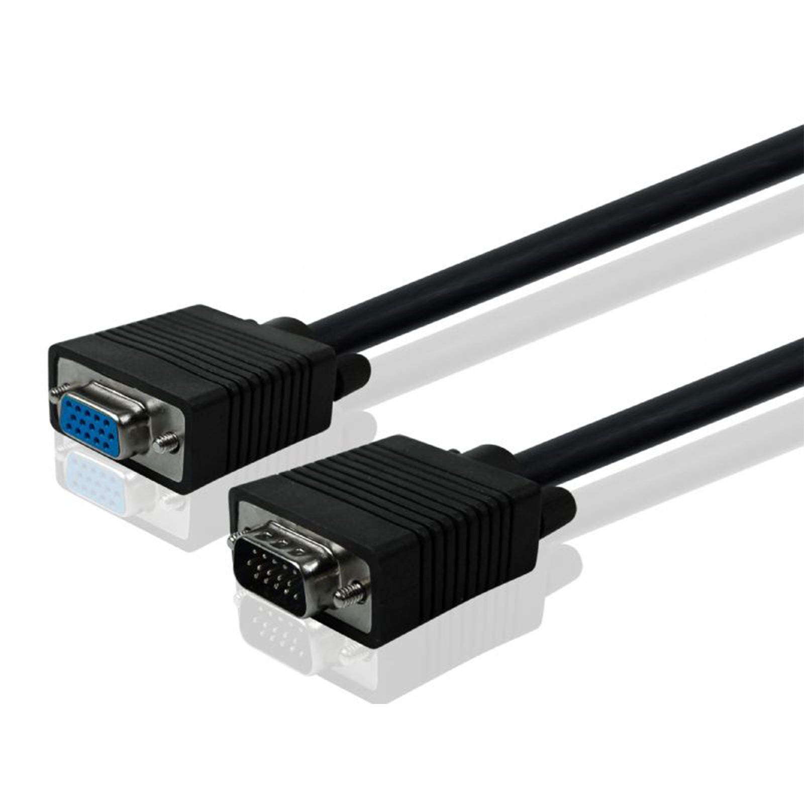 LinQ Cavo VGA Maschio VGA Femmina 1,8 Metri GameSIDE&Tech