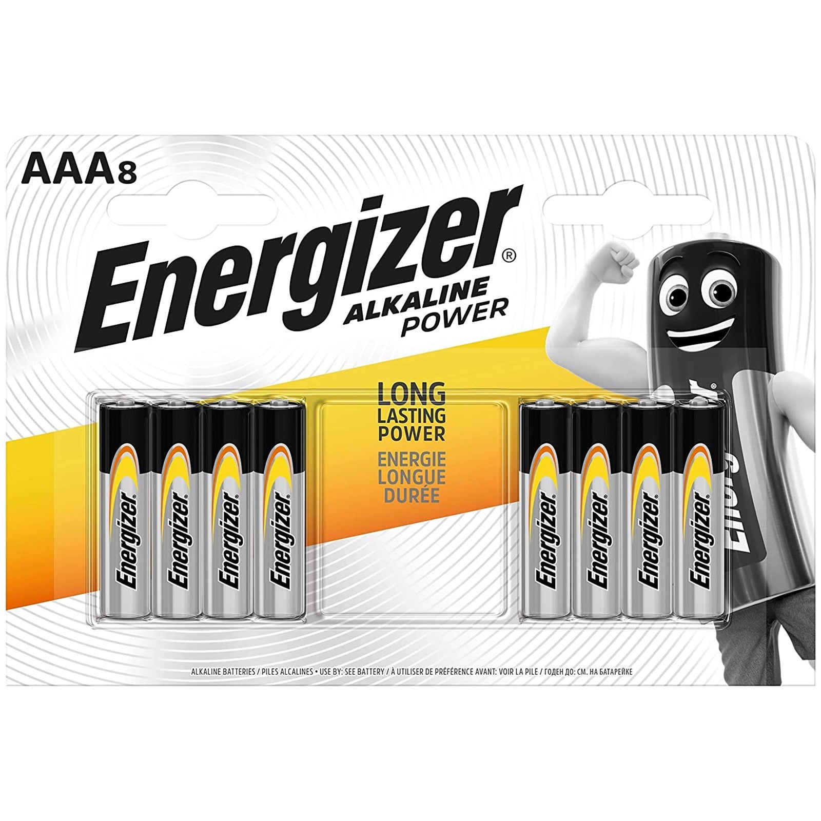 Energizer Alkaline Power 8 Batterie AAA Ministilo LR03 1.5V GameSIDE&Tech