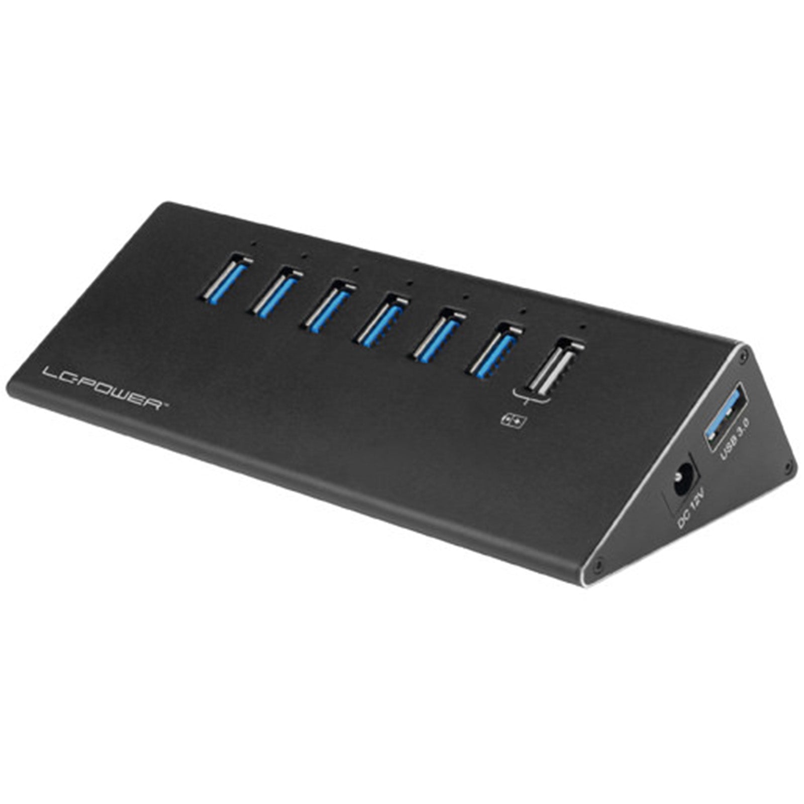 LC-Power Docking Station HUB USB 3.0 LC-HUB-ALU-2B-7 - Disponibile in 2-4 giorni lavorativi GameSIDE&Tech