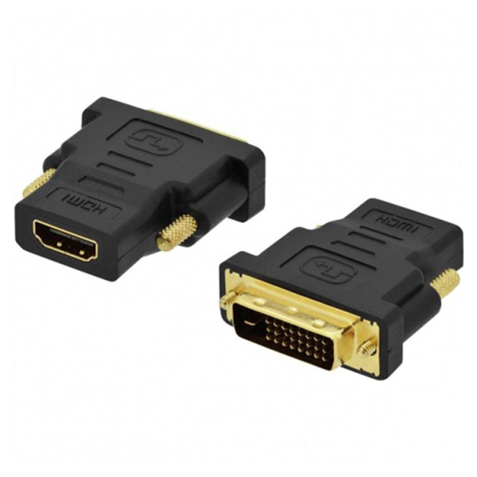 LinQ Adattatore Video da DVI-D (24+1) Maschio a HDMI Femmina GameSIDE&Tech