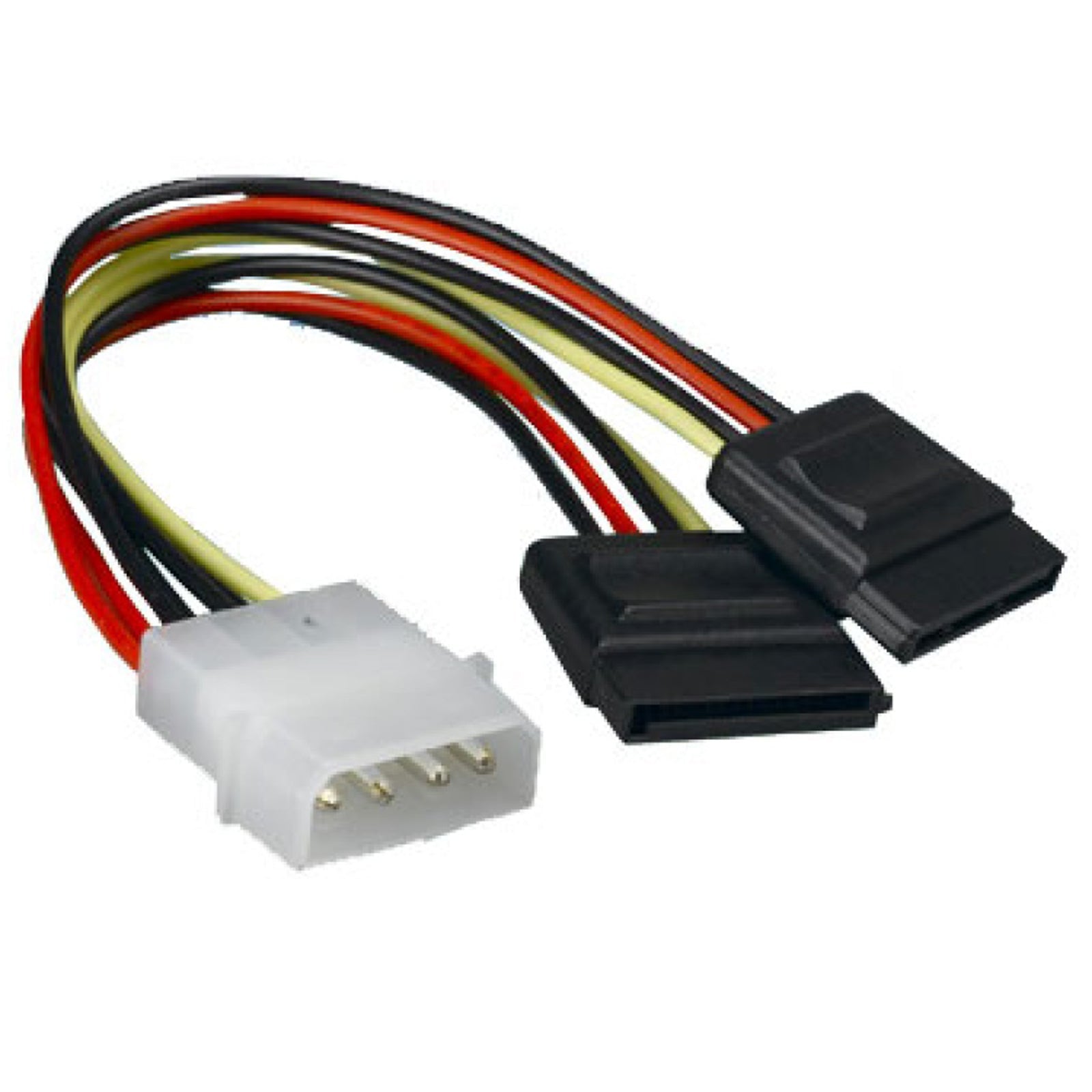 Cavo Alimentazione Sdoppiatore da Molex IDE a 2 SATA GameSIDE&Tech