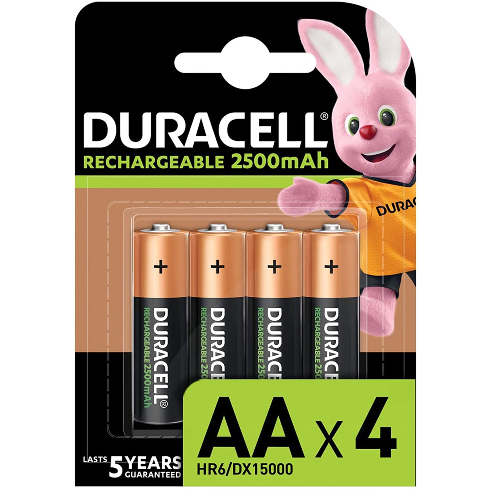 Duracell Rechargeable 4 Batterie AA Stilo Ricaricabili HR6 1.2V GameSIDE&Tech