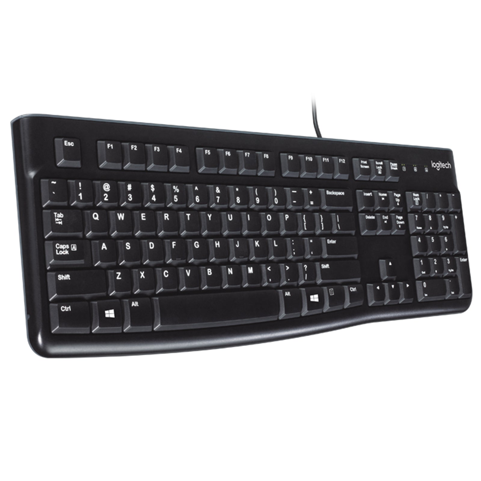 Tastiera USB Logitech K120 Nera Layout Italiano GameSIDE&Tech