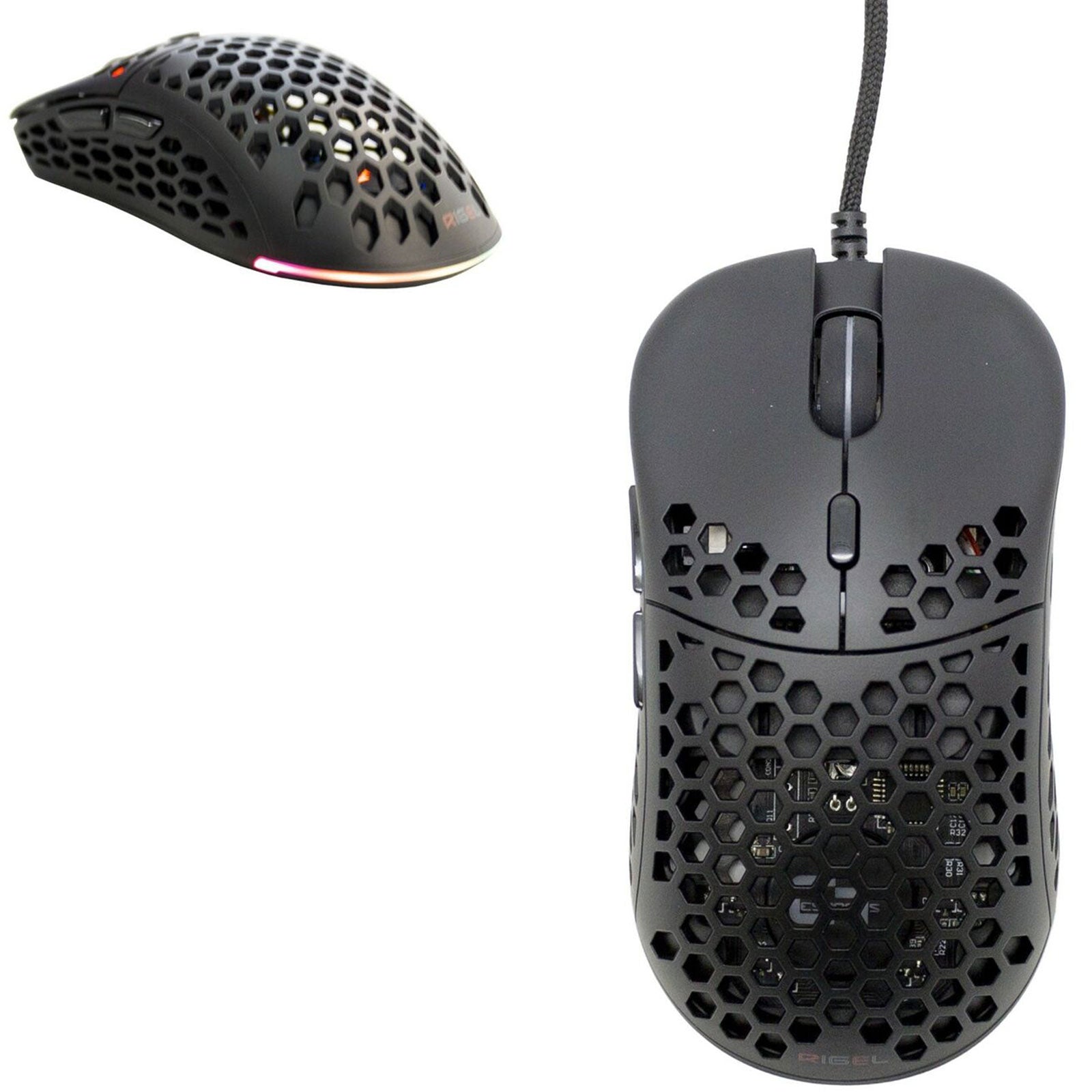 Mouse USB Gaming Alantik Rigel Pro 6 Pulsanti Nero GameSIDE&Tech