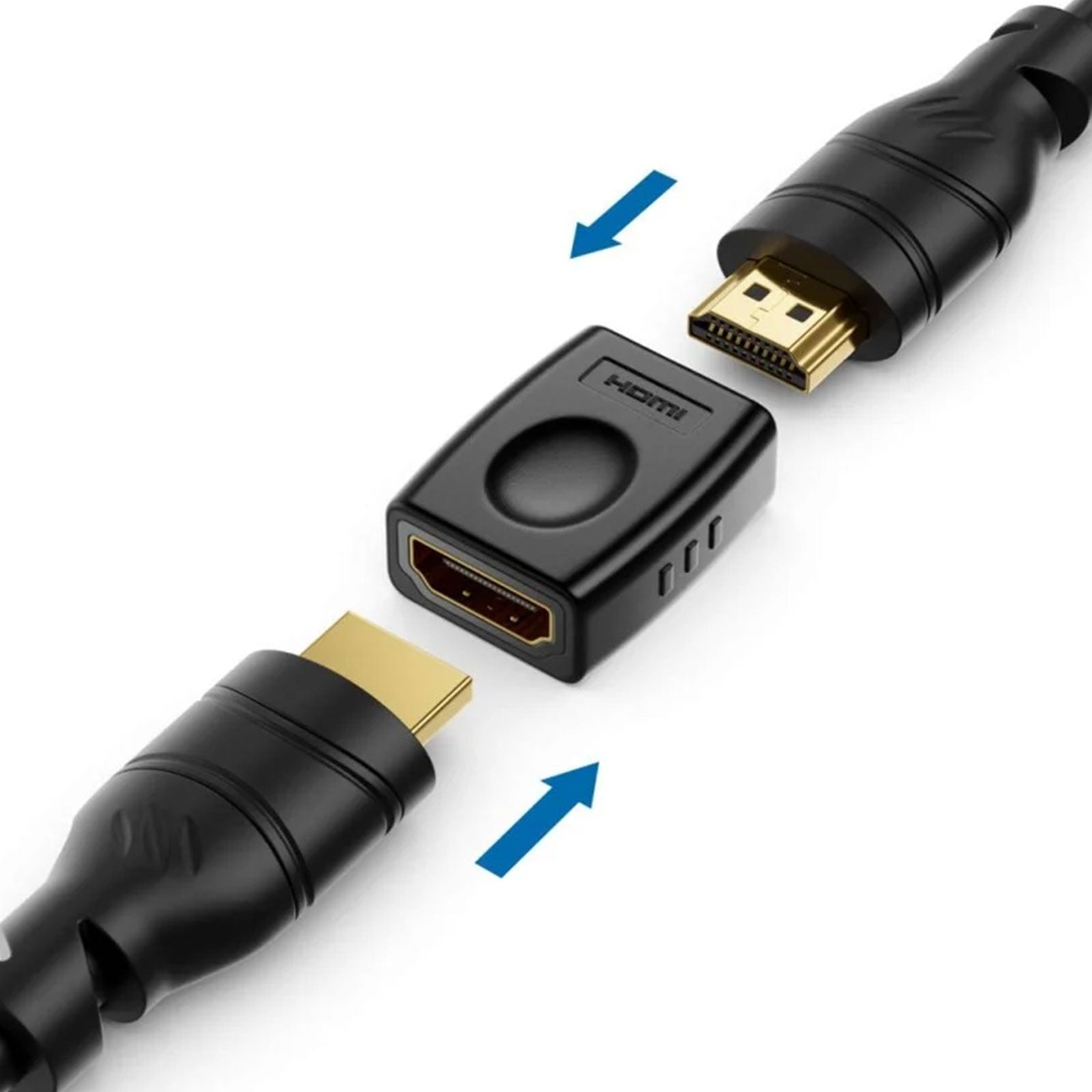 Techly HDMI-F/F Adattatore Connettore Prolunga presa HDMI Femmina Femmina GameSIDE&Tech