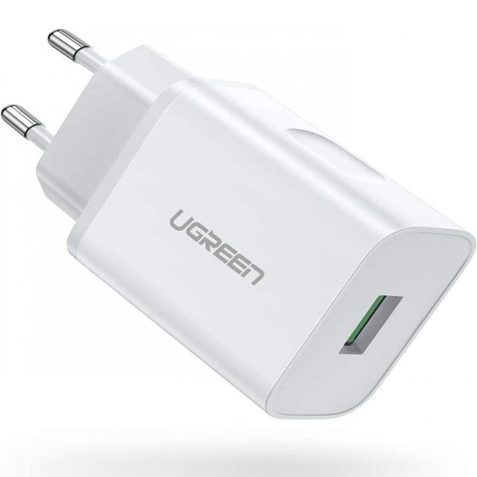 UGREEN Caricatore USB 18W QC 3.0 White 10133 GameSIDE&Tech
