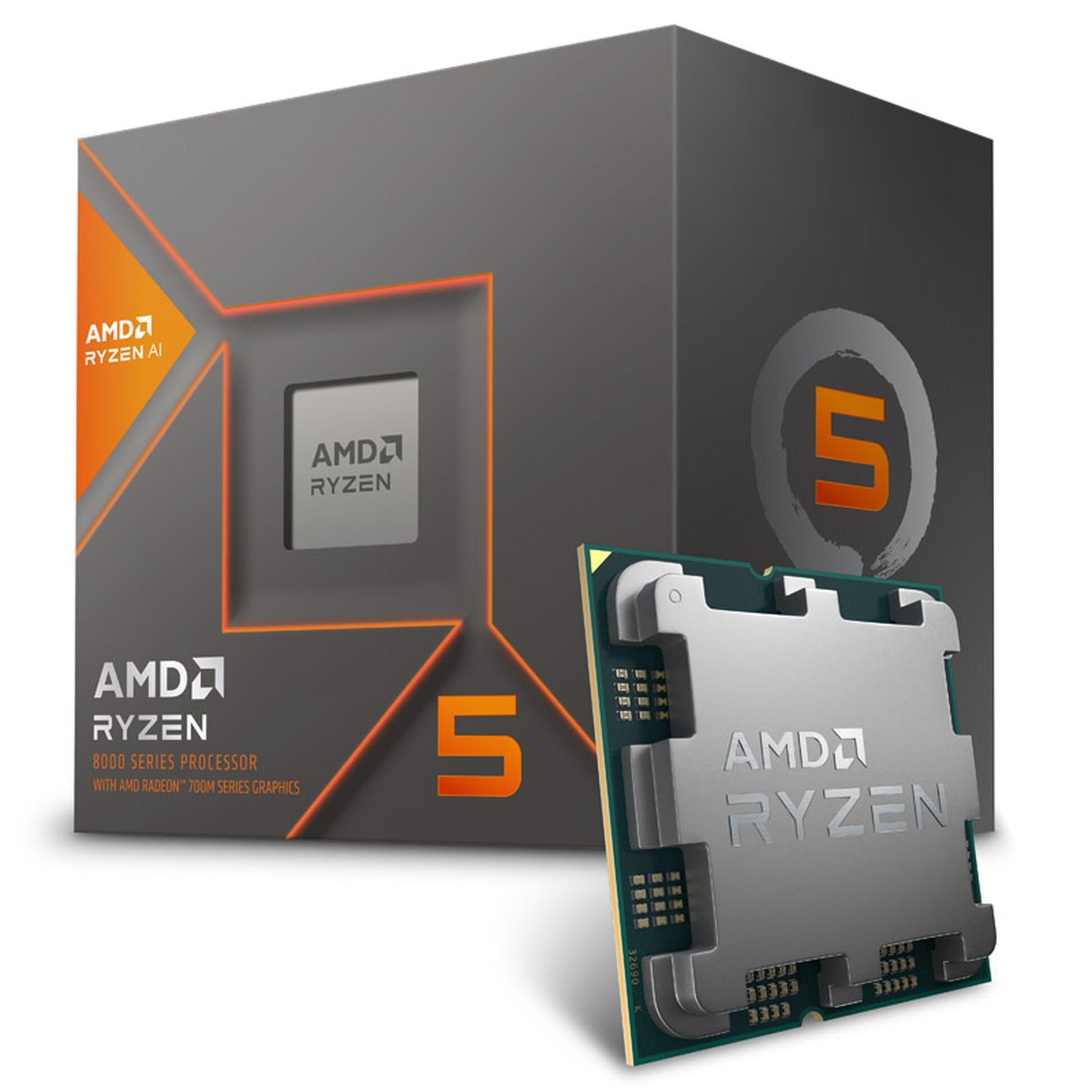Processore AMD Ryzen 5 8600G 3.80 GHz Box Radeon 760M (AM5) - Disponibile in 2-4 giorni lavorativi GameSIDE&Tech
