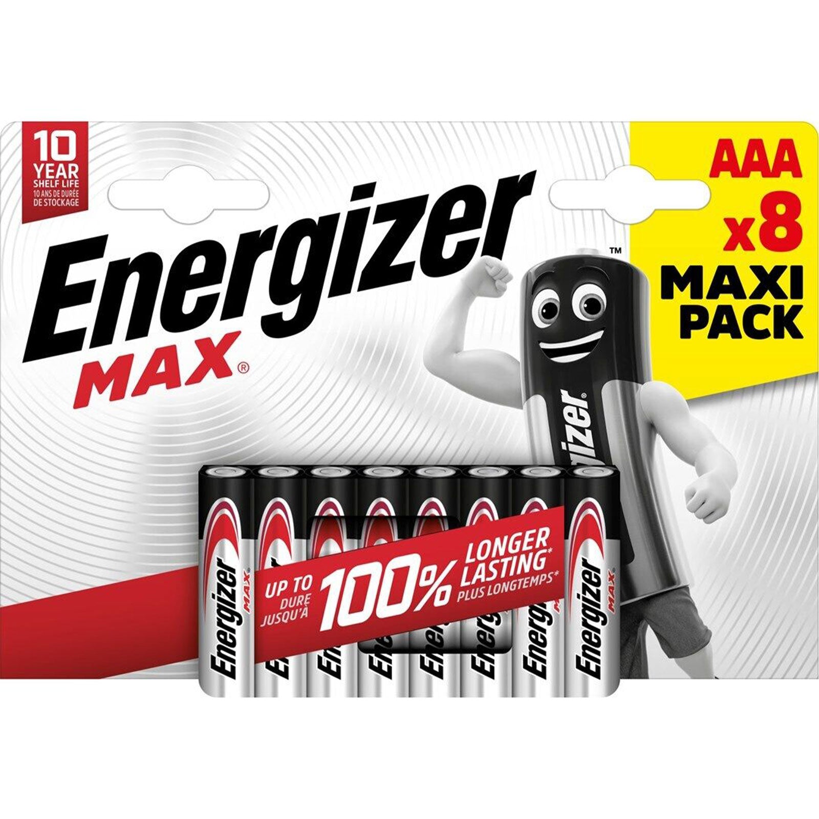 Energizer Max 8 Batterie AAA Ministilo LR03 1.5V - Disponibile in 2-4 giorni lavorativi GameSIDE&Tech