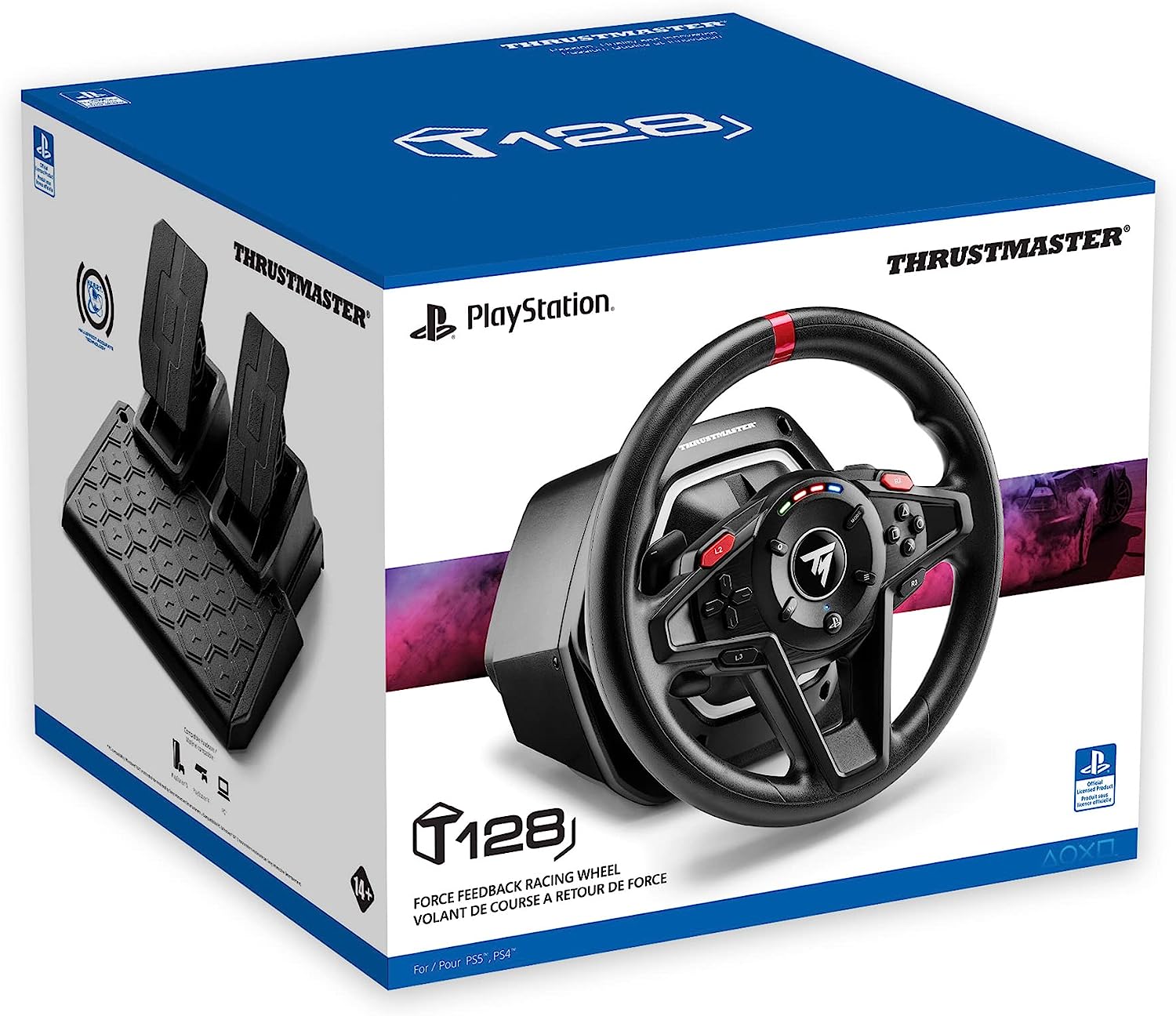 THRUSTMASTER Volante T128 (Compatibile PS5, PS4 e PC) Thrustmaster