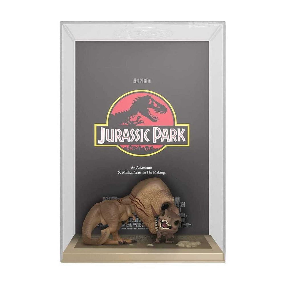 FUNKO POP Jurassic Park - Movie Poster: 03 Tyrannosaurus Rex and Velociraptor 9 cm Funko