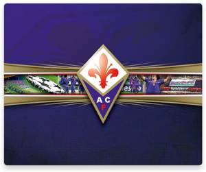 PC Mousepad Sfondo Maglia Ufficiale ACF Fiorentina Techmade
