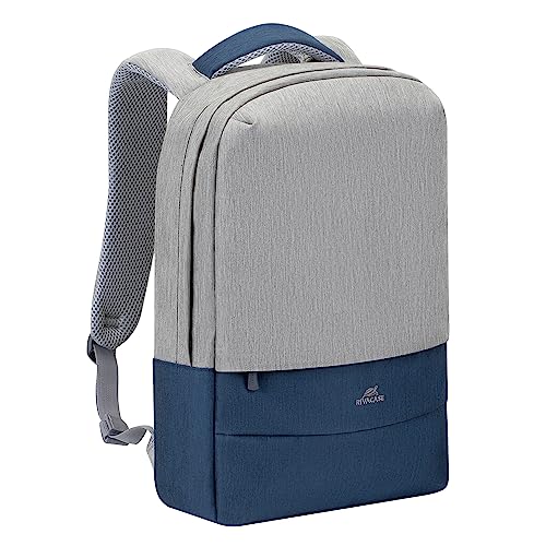 Rivacase Prater 7562 Zaino anti-theft Laptop bag 15.6'' grey/dark blue RIVACASE