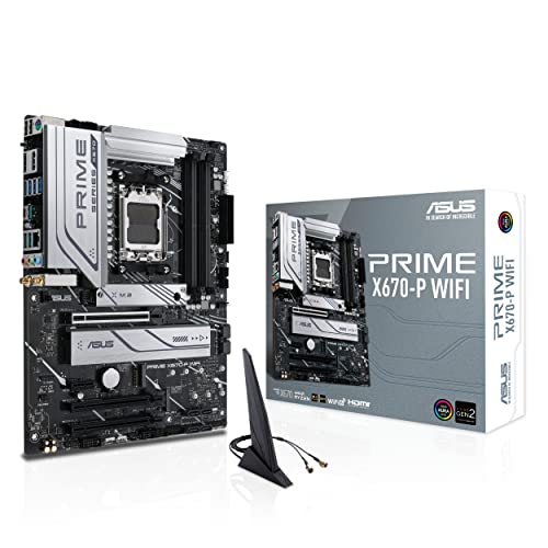Asus Prime X670-P Wi-Fi AMD X670 4*DDR5 3*M.2 6*SataIII skAM5 HDMI/DP ATX ASUS