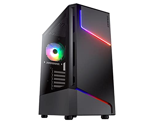 Cougar MX360 RGB Middle Tower No-Power Vetro Temperato minITX/mATX/ATX Nero/Grigio Cougar