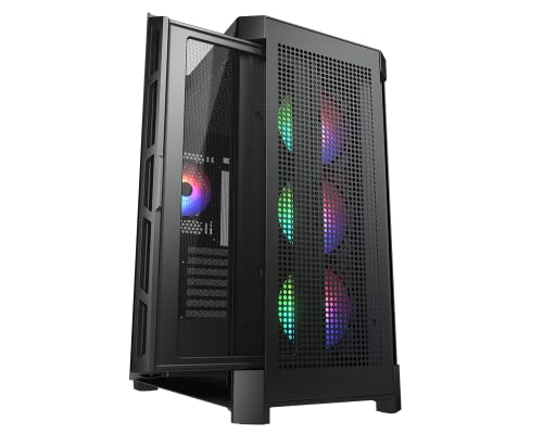 Cougar Duoface PRO RGB Mid Tower No-Power Vetro Temperato minITX/mATX/ATX/E-ATX Nero Cougar