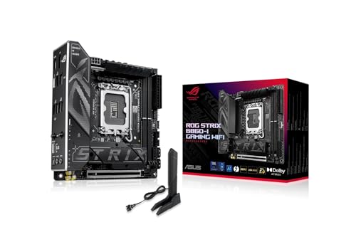ASUS ROG STRIX B860-I Gaming Wi-Fi Intel B860 2*DDR5 2*M.2 4*SataIII sk1851 HDMI/DisplayPort Mini-ITX ASUS