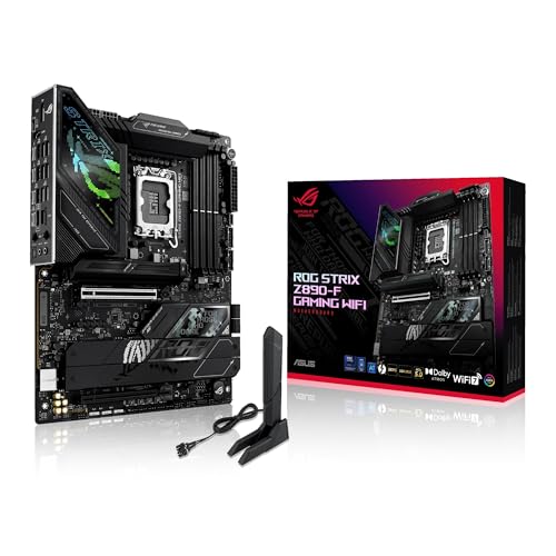 Asus ROG Strix Z890-F Gaming WIFI Intel Z890 4*DDR5 5*M.2 4*SataIII sk1851 HDMI/DisplayPort ATX ASUS