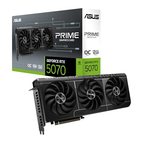 ASUS Prime GeForce RTX 5070 12GB GDDR7 OC Edition DLSS4 1*HDMI/3*DisplayPort PCi Ex 5.0 16x ASUS