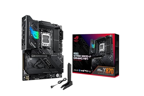 Asus Rog Strix X870-F Gaming Wi-Fi AMD X870 4*DDR5 4*M.2 2*SataIII AM5 HDMI/DisplayPort ATX ASUS