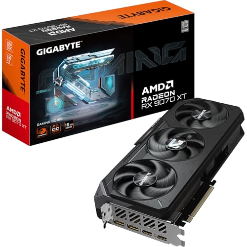 Gigabyte Radeon RX 9070 XT Gaming OC 16GB GDDR6 2*HDMI/2*DisplayPort PCi Ex 5.0 16x Gigabyte