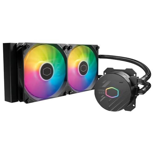 Cooler Master MasterLiquid 240L Core ARGB CPU Liquid cooler Intel 1851/1700/1200 AMD AM5/AM4 COOLER MASTER