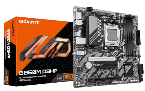GIGABYTE B850M D3HP AMD B850 4*DDR5 2*M.2 4*SataIII AM5 HDMI/*2DisplayPort mATX Gigabyte