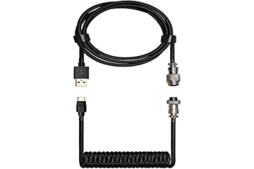 Cooler Master Coiled Keyboard Cable Shadow Black COOLER MASTER