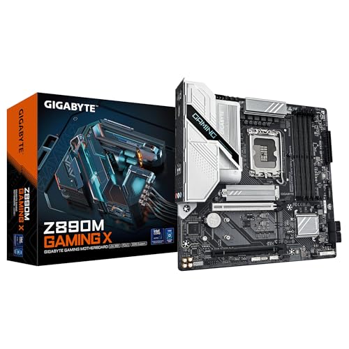 GIGABYTE Z890M Gaming X Intel Z890 4*DDR5 3*M.2 4*SataIII sk1851 HDMI/2*DisplayPort mATX Gigabyte