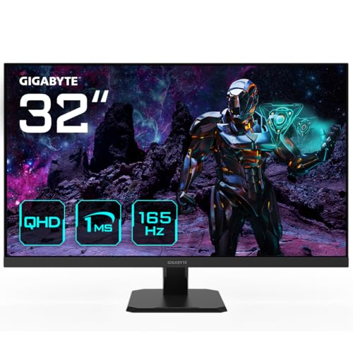 Gigabyte GS32Q Monitor 31,5" SS IPS 165Hz QHD 1ms 2*HDMI/DisplayPort Gigabyte