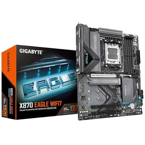 GIGABYTE X870 Eagle WIFI7 AMD X870 4*DDR5 3*M.2 4*SataIII AM5 HDMI ATX Gigabyte
