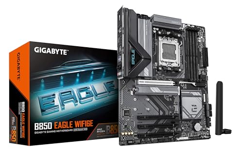 GIGABYTE B850 Eagle WIFI6E AMD B850 4*DDR5 3*M.2 4*SataIII AM5 HDMI/DisplayPort ATX Gigabyte