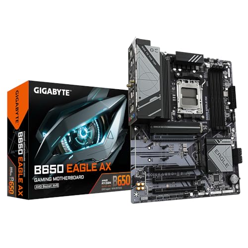 Gigabyte B650 Eagle AX WI-FI AMD B650 4*DDR5 3*M.2 4*SataIII AM5 HDMI/DP ATX Gigabyte