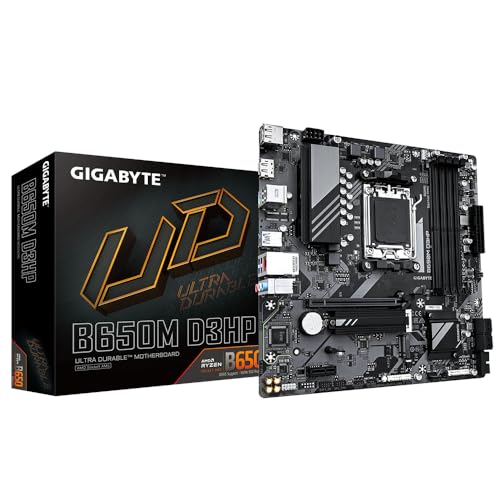 Gigabyte B650M D3HP AMD B650 4*DDR5 1*M.2 4*SataIII skAM5 HDMI/DP mATX Gigabyte