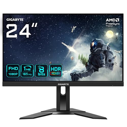 Gigabyte G24F 2 Monitor 23,8" IPS 165Hz HDR FHD 1ms HDMI/DP Gigabyte