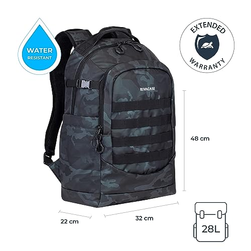 Rivacase 7631 Zaino mimetico da 28L RIVACASE