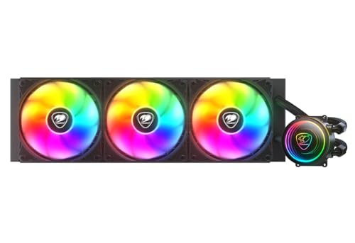 Cougar Poseidon Elite 360 ARGB CPU Liquid Cooler Intel 1851/1700 AMD AM4/AM5 Nero Cougar