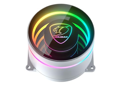 Cougar Poseidon Elite 240 ARGB Bianco CPU Liquid Cooler Intel 1851/1700 AMD AM4/AM5 Cougar