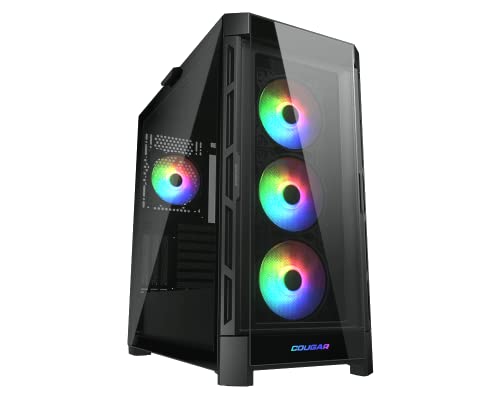 Cougar Duoface PRO RGB Mid Tower No-Power Vetro Temperato minITX/mATX/ATX/E-ATX Nero Cougar