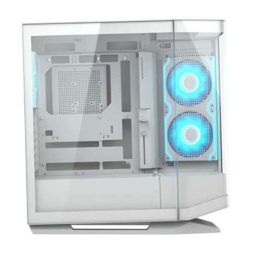 COUGAR FV270 White RGB Case Midi Tower Vetro Temprato No-Power E-ATX/CEB/ATX/mATX/Mini-ITX Cougar