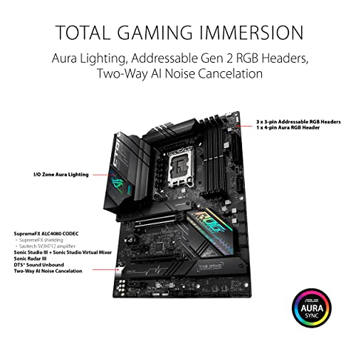 Asus ROG Strix B660-F Gaming Wi-Fi Intel B660 4*DDR5 3*M.2 4*SataIII sk1700 HDMI/DP ATX ASUS