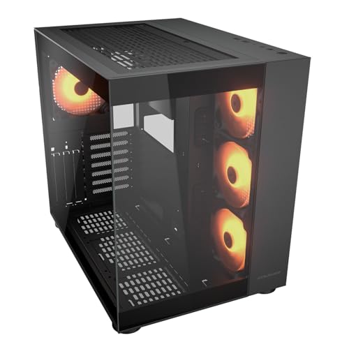 COUGAR FV150 RGB Case Midi Tower Vetro Temprato No-Power ATX/mATX/Mini-ITX Cougar