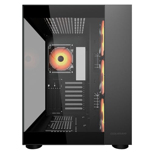 COUGAR FV150 RGB Case Midi Tower Vetro Temprato No-Power ATX/mATX/Mini-ITX Cougar