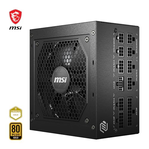 MSI MAG A850GL PCIE5 850W Modulare 80+ Gold Attivo PFC ATX 3.0 MSI Microstar