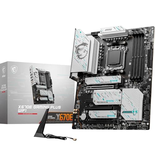 MSI X670E Gaming Plus WIFI AMD X670 4*DDR5 4*M.2 4*SataIII AM5 HDMI/DisplayPort ATX MSI Microstar