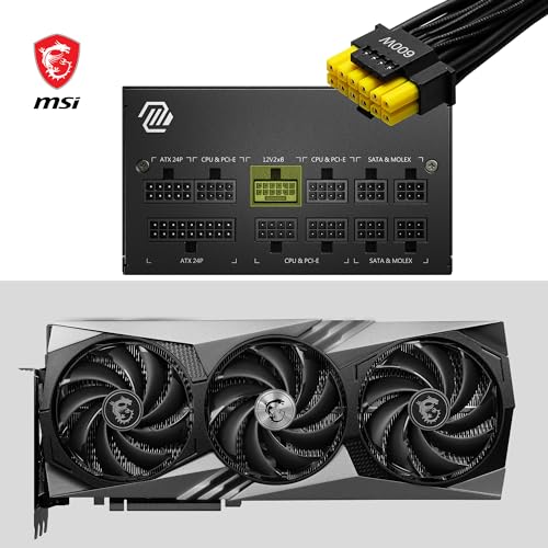 MSI MAG A850GL PCIE5 850W Modulare 80+ Gold Attivo PFC ATX 3.0 MSI Microstar