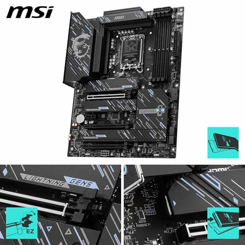 MSI Z890 Gaming Plus Wi-Fi Intel Z890 4*DDR5 4*M.2 4*SataIII sk1851 HDMI/DisplayPort ATX MSI Microstar