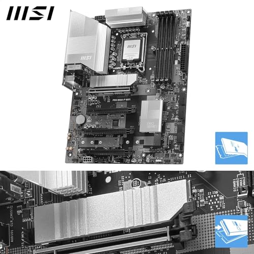 MSI PRO B860-P Wi-Fi Intel B860 4*DDR5 3*M.2 4*SataIII sk1851 HDMI/DisplayPort ATX MSI Microstar