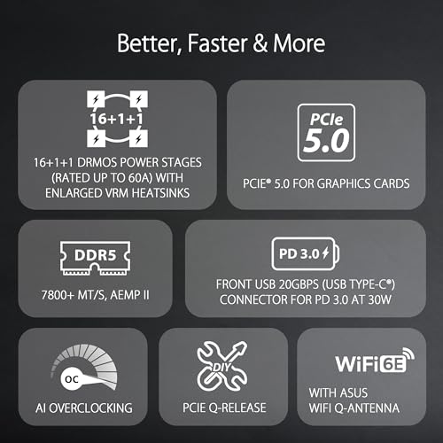 Asus TUF Gaming Z790-PRO Wi-Fi 4*DDR5 4*M.2 4*SataIII sk1700 HDMI/DP ATX ASUS