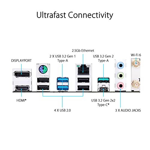 Asus Prime Z790-P Wi-Fi Intel Z790 4*DDR5 3*M.2 4*SataIII sk1700 HDMI/DP ATX ASUS