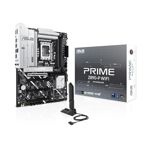 Asus Prime Z890-P WIFI Intel Z890 4*DDR5 4*M.2 4*SataIII sk1851 HDMI/DisplayPort ATX ASUS